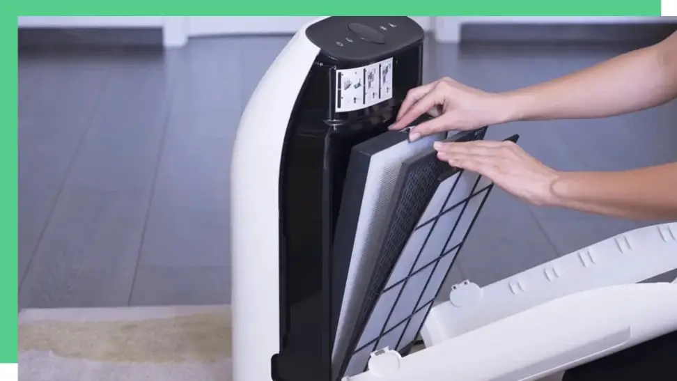 Air purifier cleaning: Steps