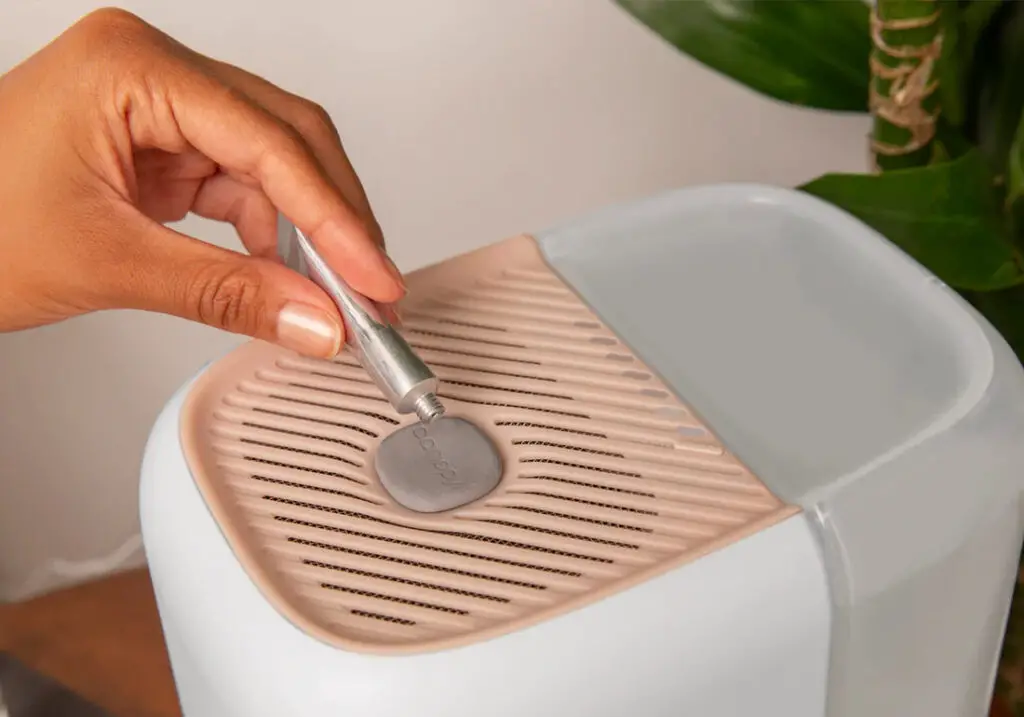 Why does a diffuser work as a humidifier?